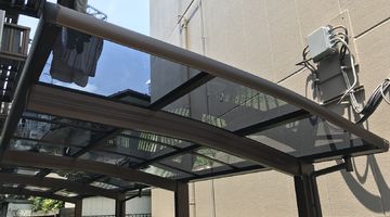 品川区｜D様邸｜サイクルポート交換																 																